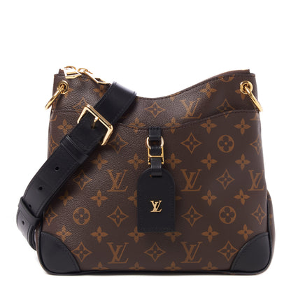 Louis Vuitton Monogram Odeon PM Black 1 of 8