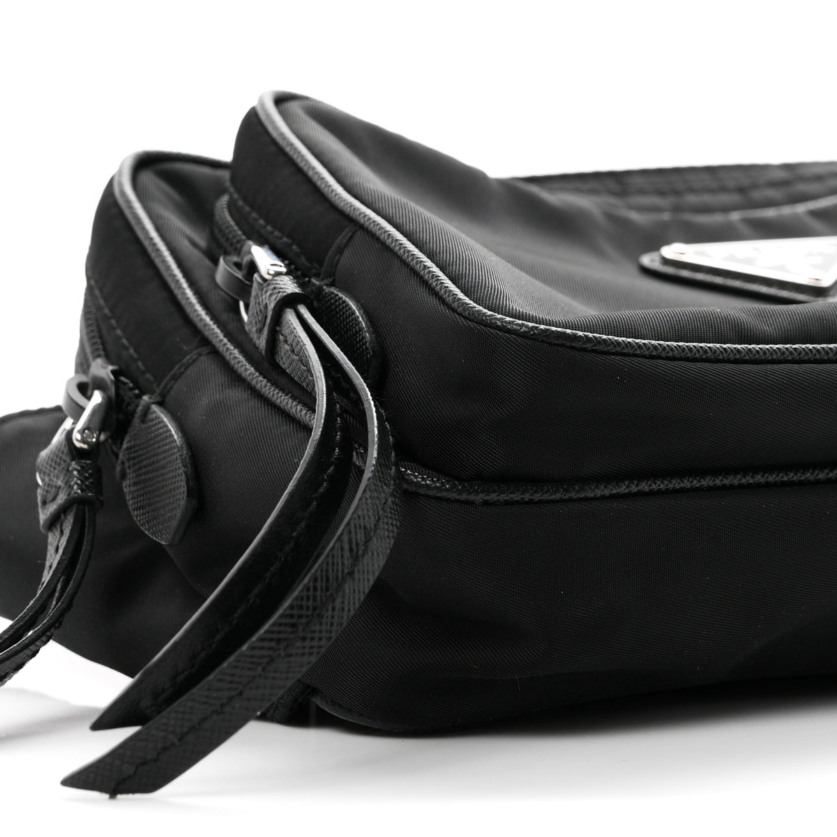 Tessuto Nylon Belt Bag Black
