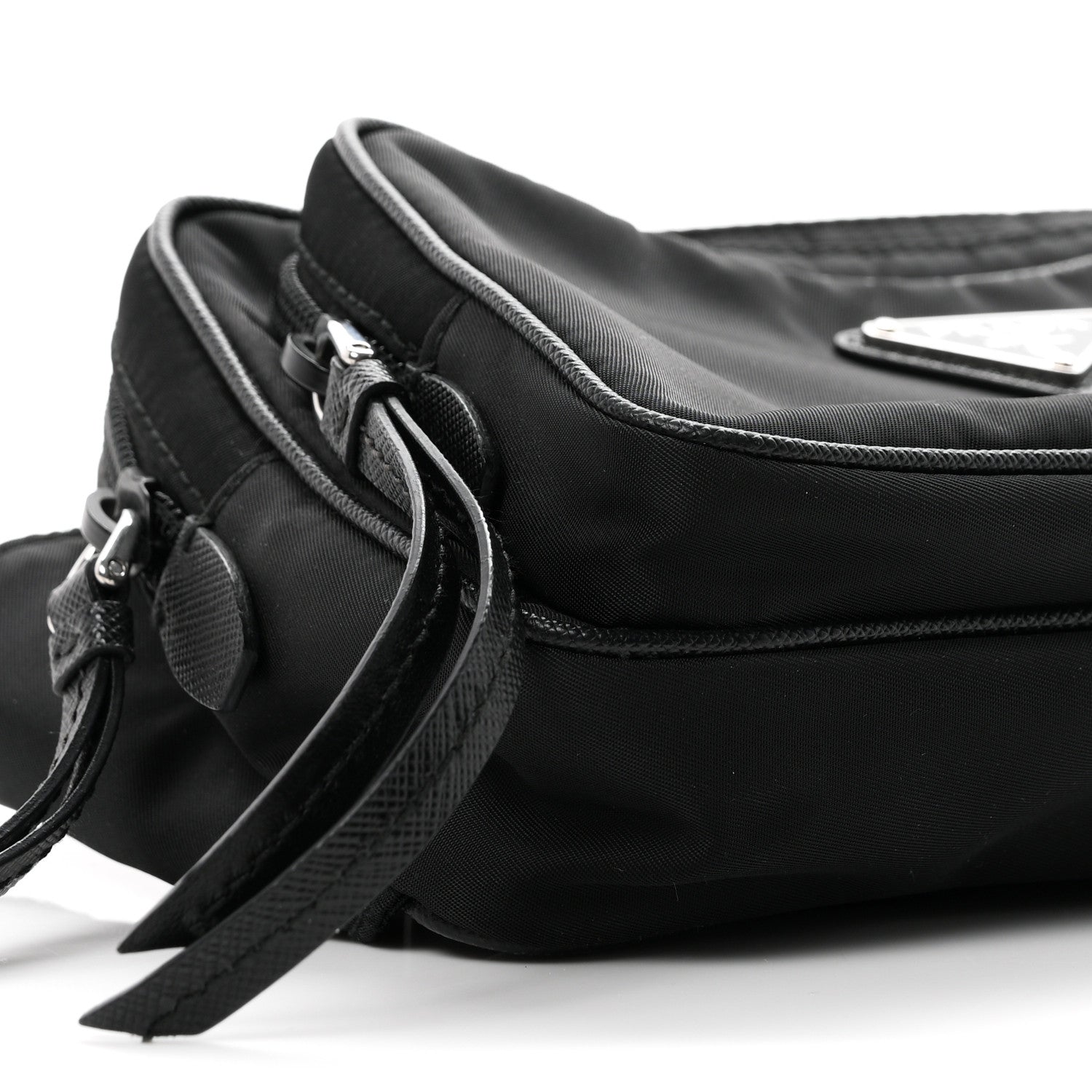 Prada Tessuto Nylon Belt Bag Black 9 of 11