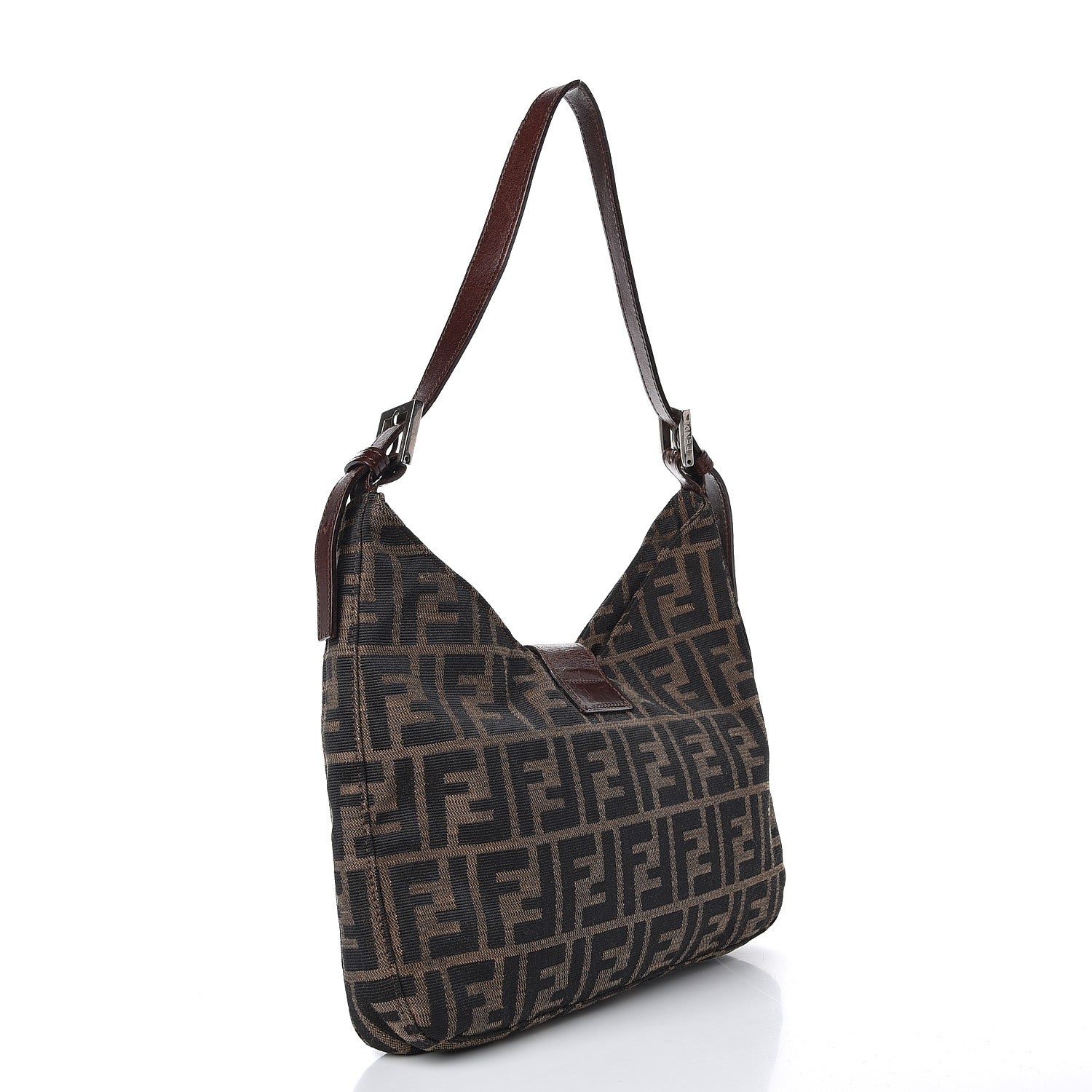 Fendi Zucca Shoulder Bag Tobacco 3 of 9