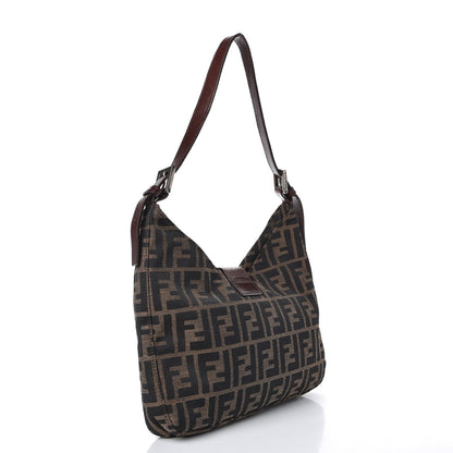 Fendi Zucca Shoulder Bag Tobacco 3 of 9