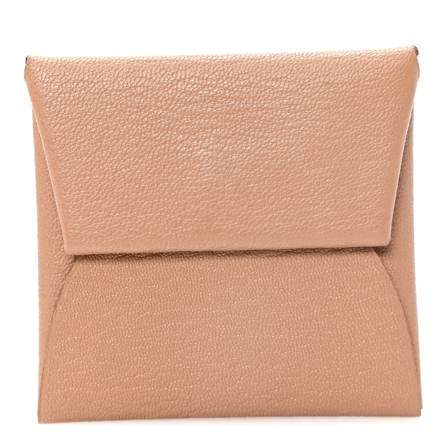 Hermes Chevre Mysore Bastia Verso Coin Purse Quebracho Mauve Sylvestre 1 of 7