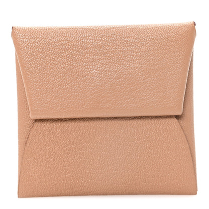 Hermes Chevre Mysore Bastia Verso Coin Purse Quebracho Mauve Sylvestre 1 of 7