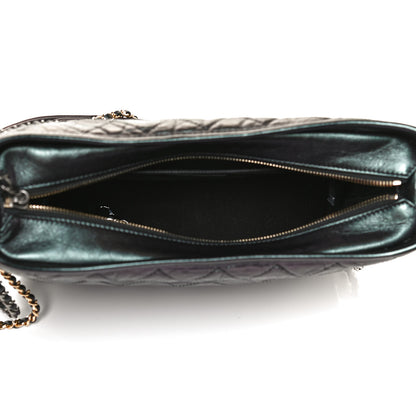 Chanel Iridescent Aged Calfskin Quilted Medium Gabrielle Hobo Black 5 of 12