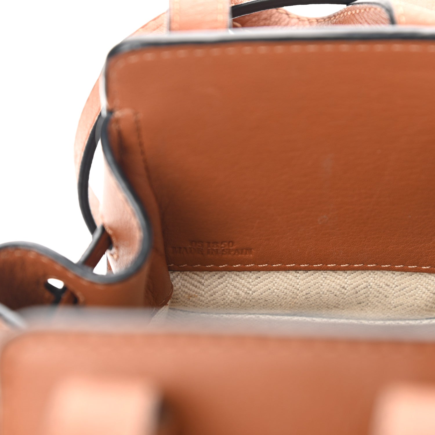 Loewe Calfskin Mini Hammock Shoulder Bag Tan 8 of 9