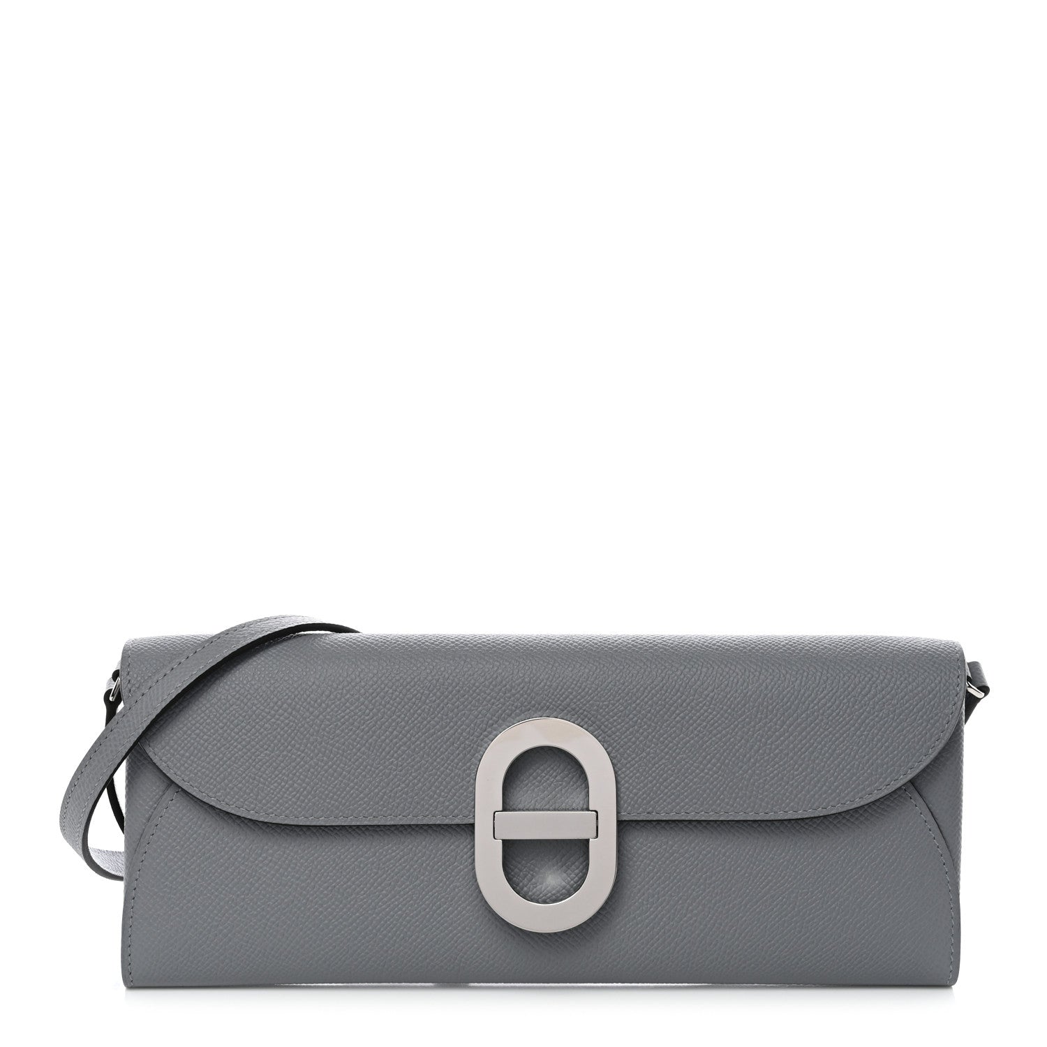 Hermes Epsom Maillon Wallet To Go Gris Pantin 1 of 10