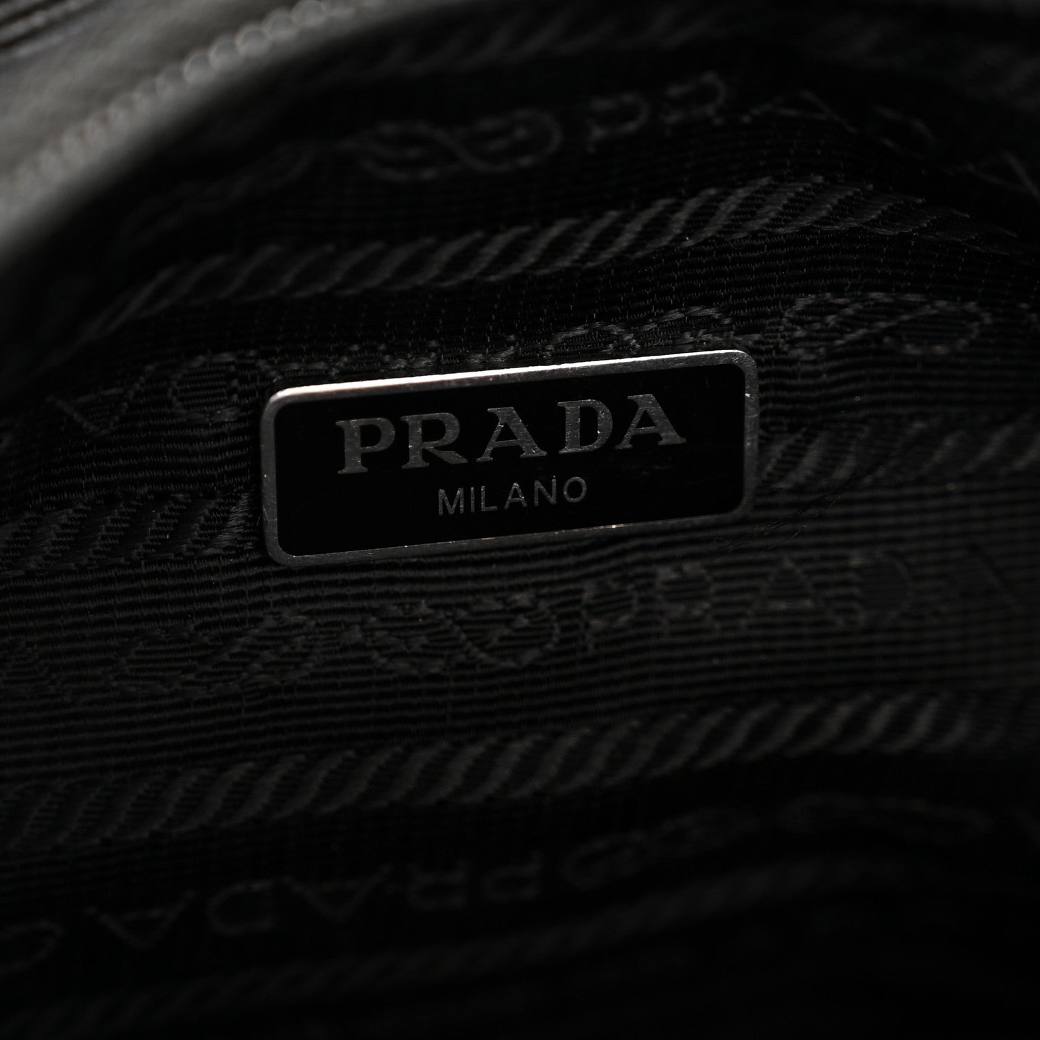 Prada Tessuto Nylon Mini Re-Edition 2000 Bag Black 6 of 14