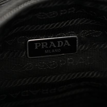 Prada Tessuto Nylon Mini Re-Edition 2000 Bag Black 6 of 14