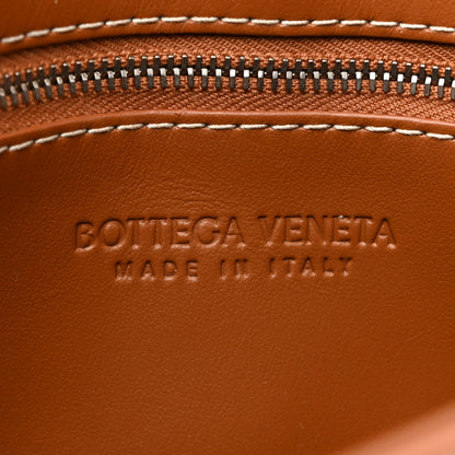 Bottega Veneta Lambskin Maxi Intrecciato Edge Stitch Cassette Crossbody Bag Wood 6 of 10