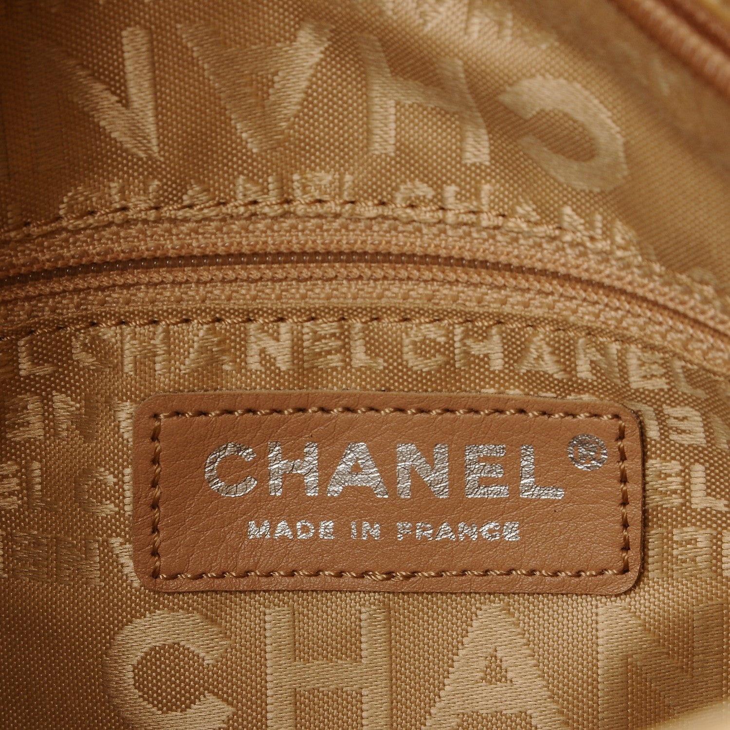 Chanel Lambskin Stitched Medium Ultimate Soft Tote Beige 6 of 7