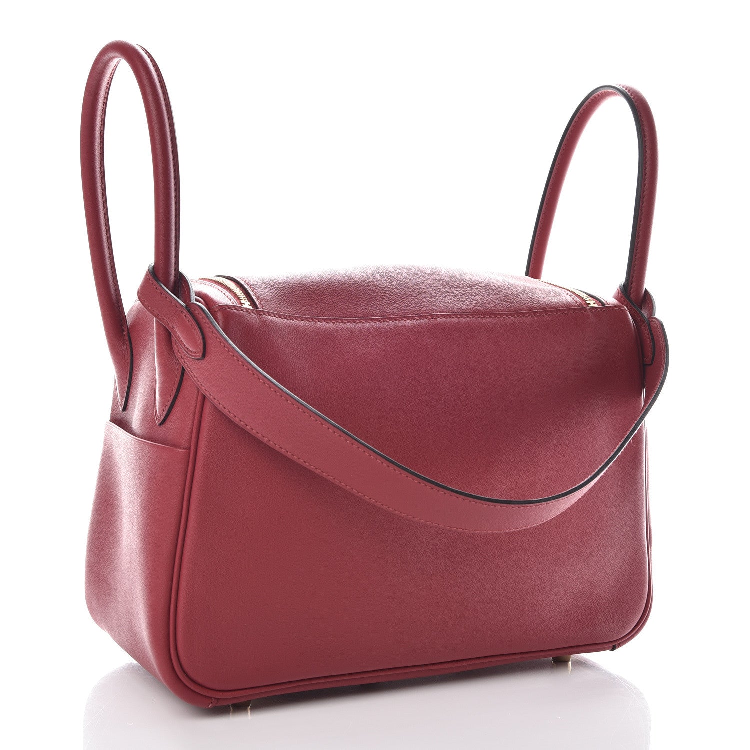 Hermes Swift Lindy 26 Rouge Grenat Orange 3 of 10