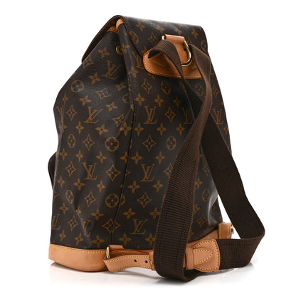 Louis Vuitton Monogram Montsouris GM Backpack 3 of 12