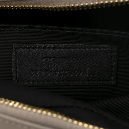 Saint Laurent Calfskin Matelasse Monogram Lou Camera Bag Dusty Grey 7 of 10