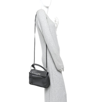 Balenciaga Natural Smooth Calfskin Mini Rodeo Top Handle Handbag Grey 2 of 11