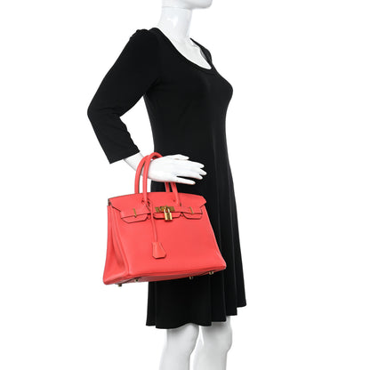 Hermes Togo Birkin 30 Rose Jaipur 2 of 15