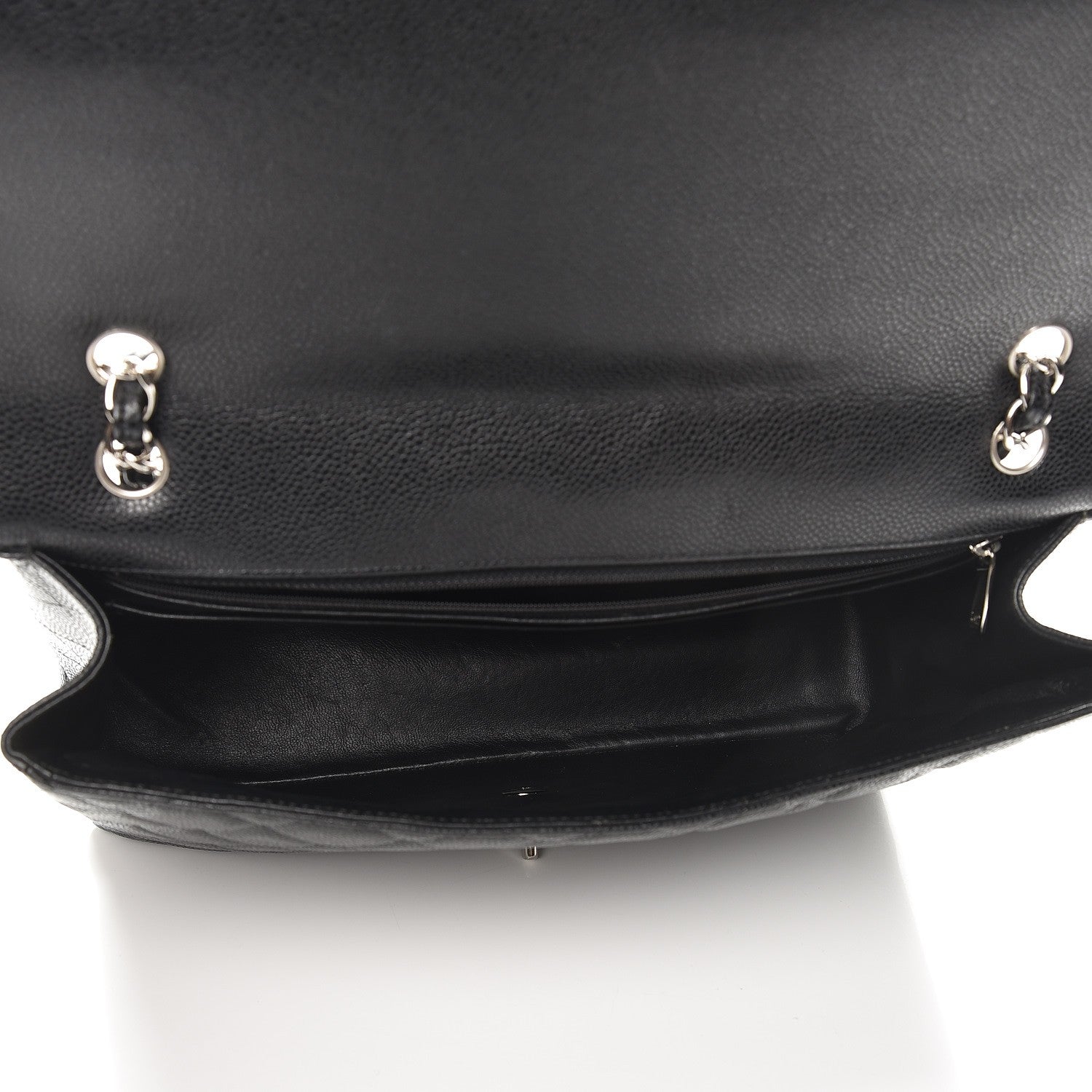 Chanel Caviar Quilted Maxi Single Flap Black 6 of 8