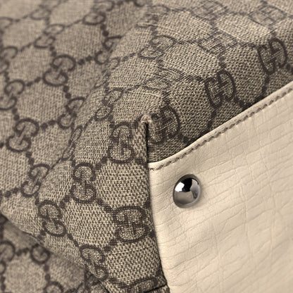 Gucci GG Plus Monogram Vertical Tote Off White 9 of 20