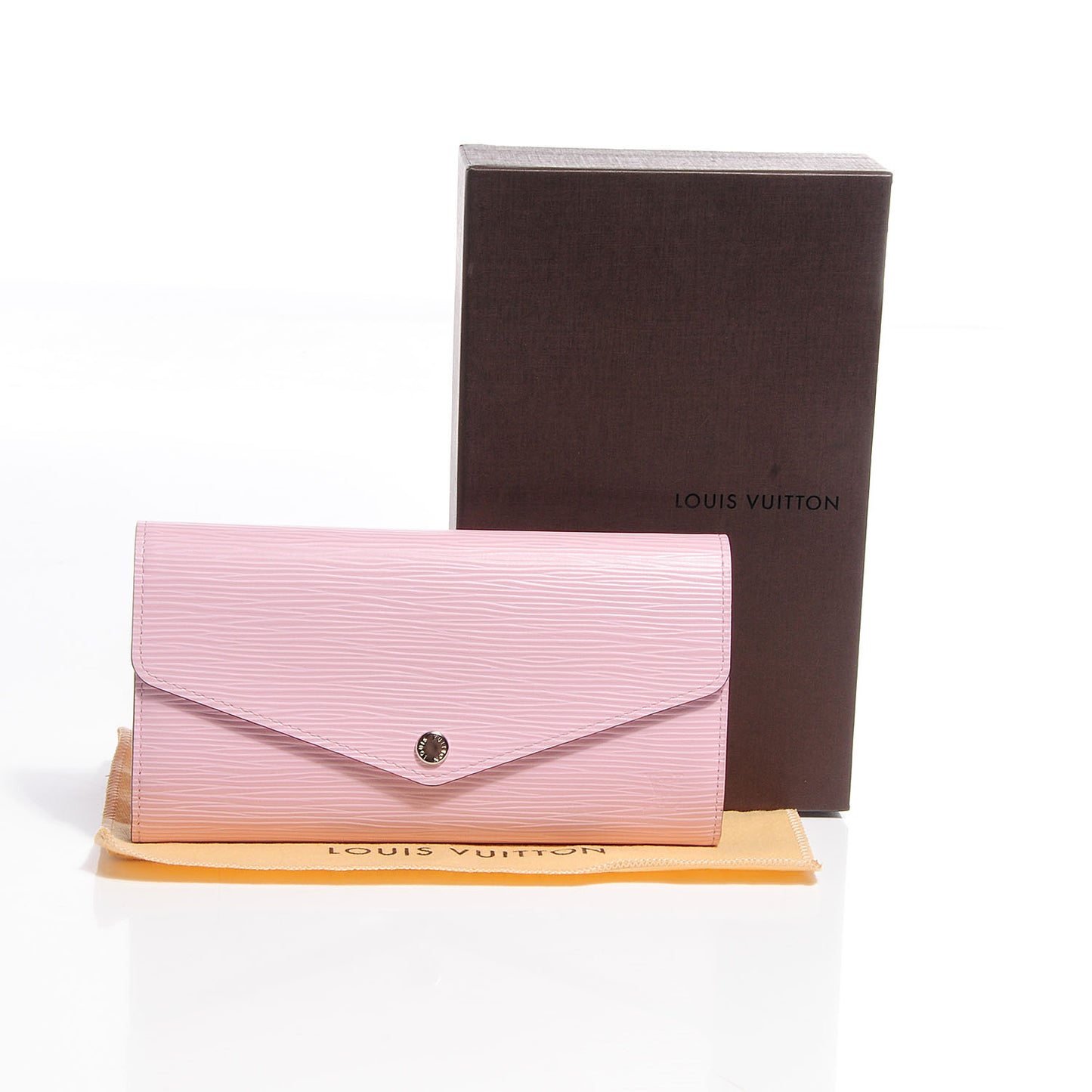 Epi Sarah Wallet NM Rose Clair