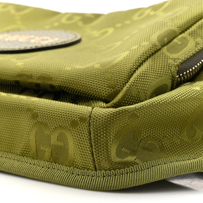 Gucci Econyl Nylon Monogram Off The Grid Large Belt Bag Green 10 of 10