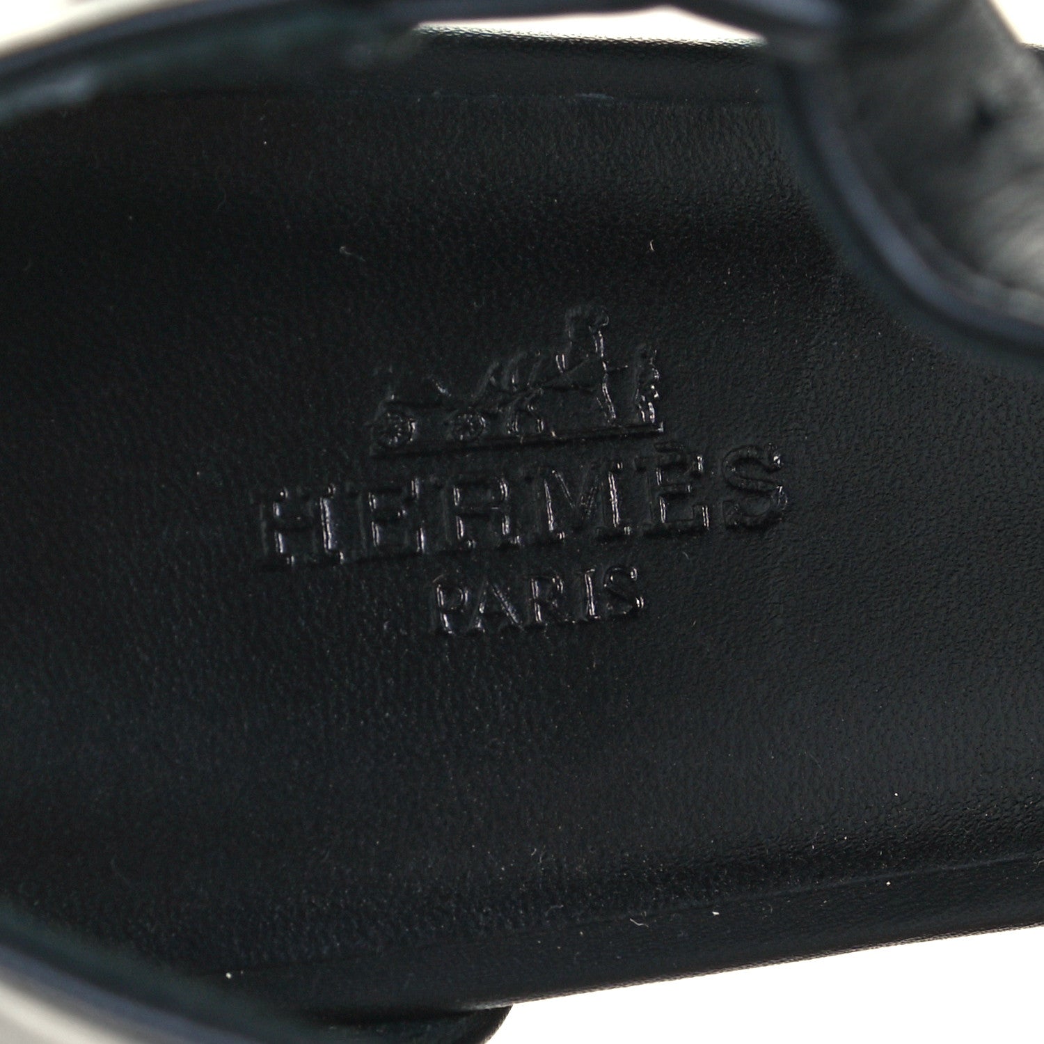 Hermes Calfskin Doll 60 Espadrille Wedge Sandals 37 Black 10 of 10