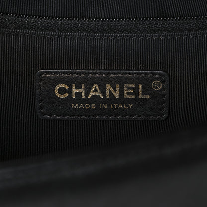 Chanel Lambskin Quilted New Medium Boy Flap Black 6 of 21