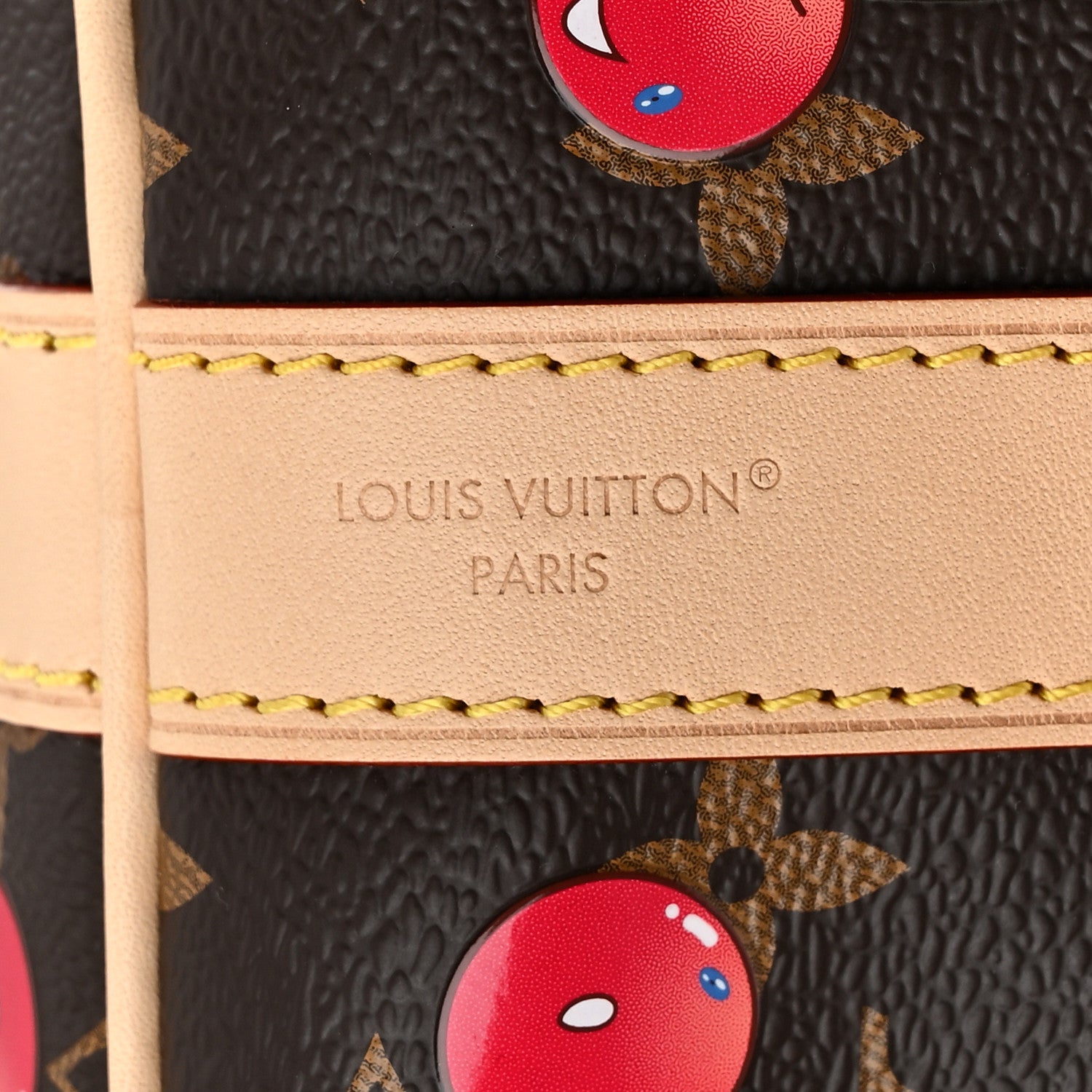 Louis Vuitton LV X TM Monogram Cerises Keepall Bandouliere 45 6 of 9
