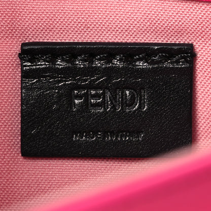 Fendi Vitello Flamingo Tube Wallet on Chain Fuchsia 6 of 13
