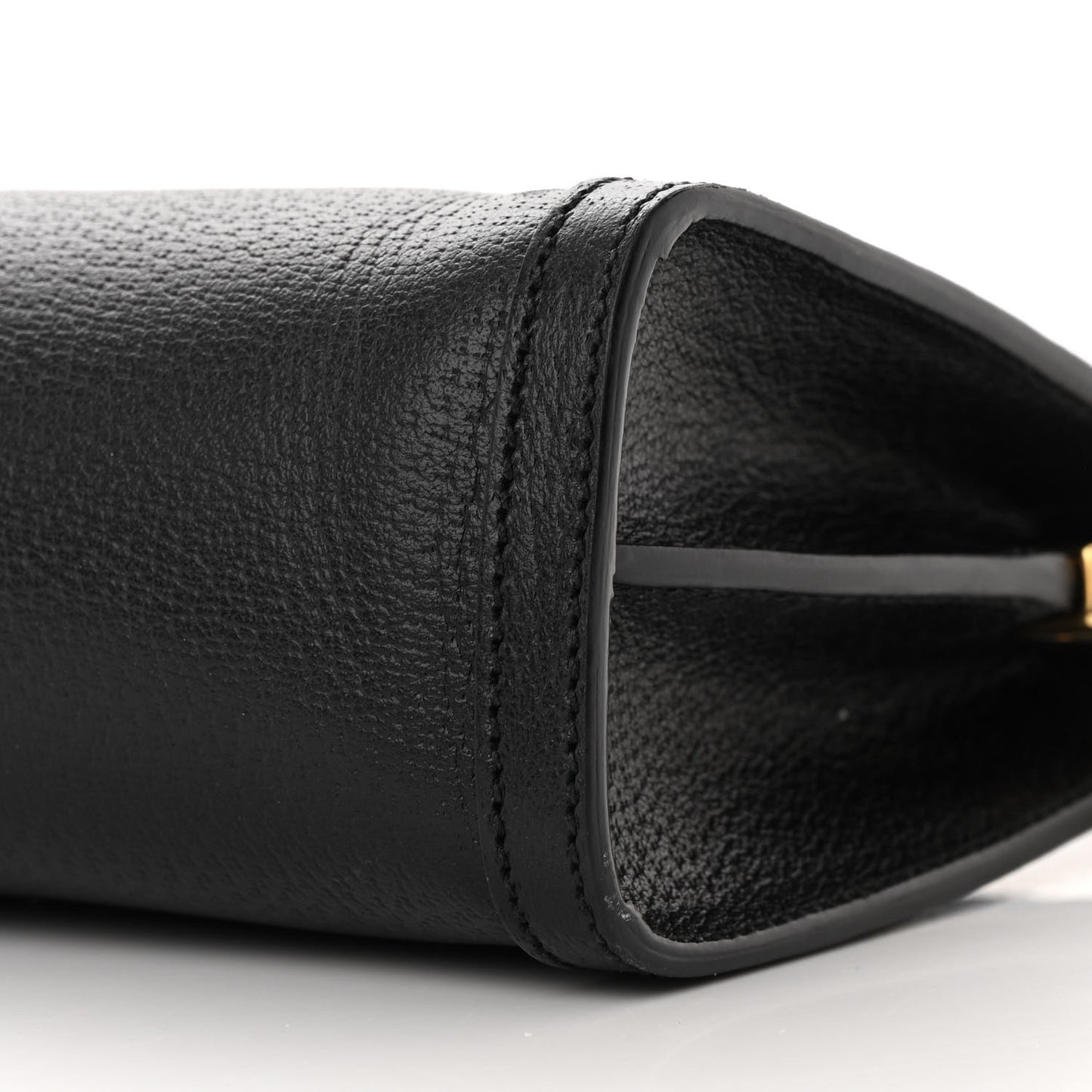 Calfskin GG Web Small Ophidia Chain Shoulder Bag Black