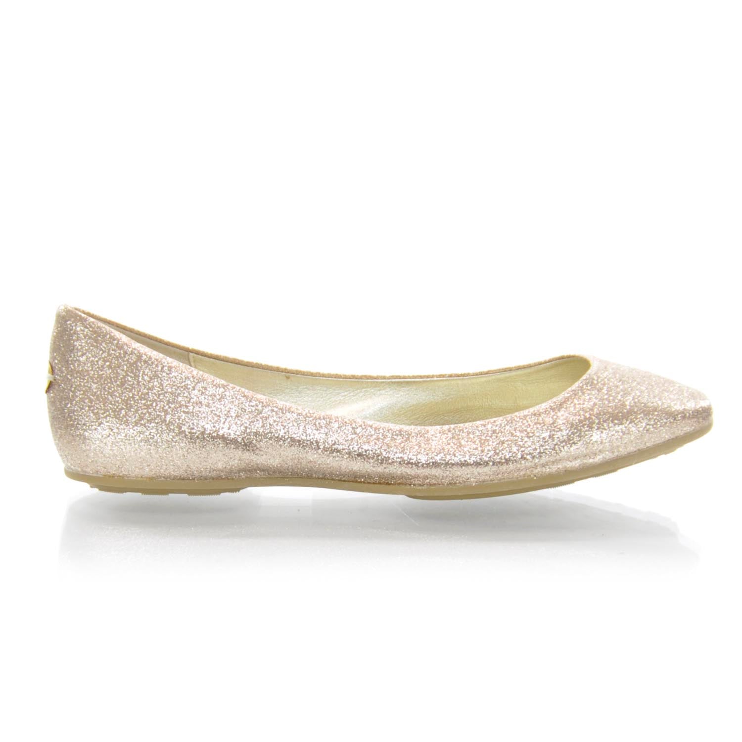 Jimmy Choo Glitter Flats 37.5 7 of 7