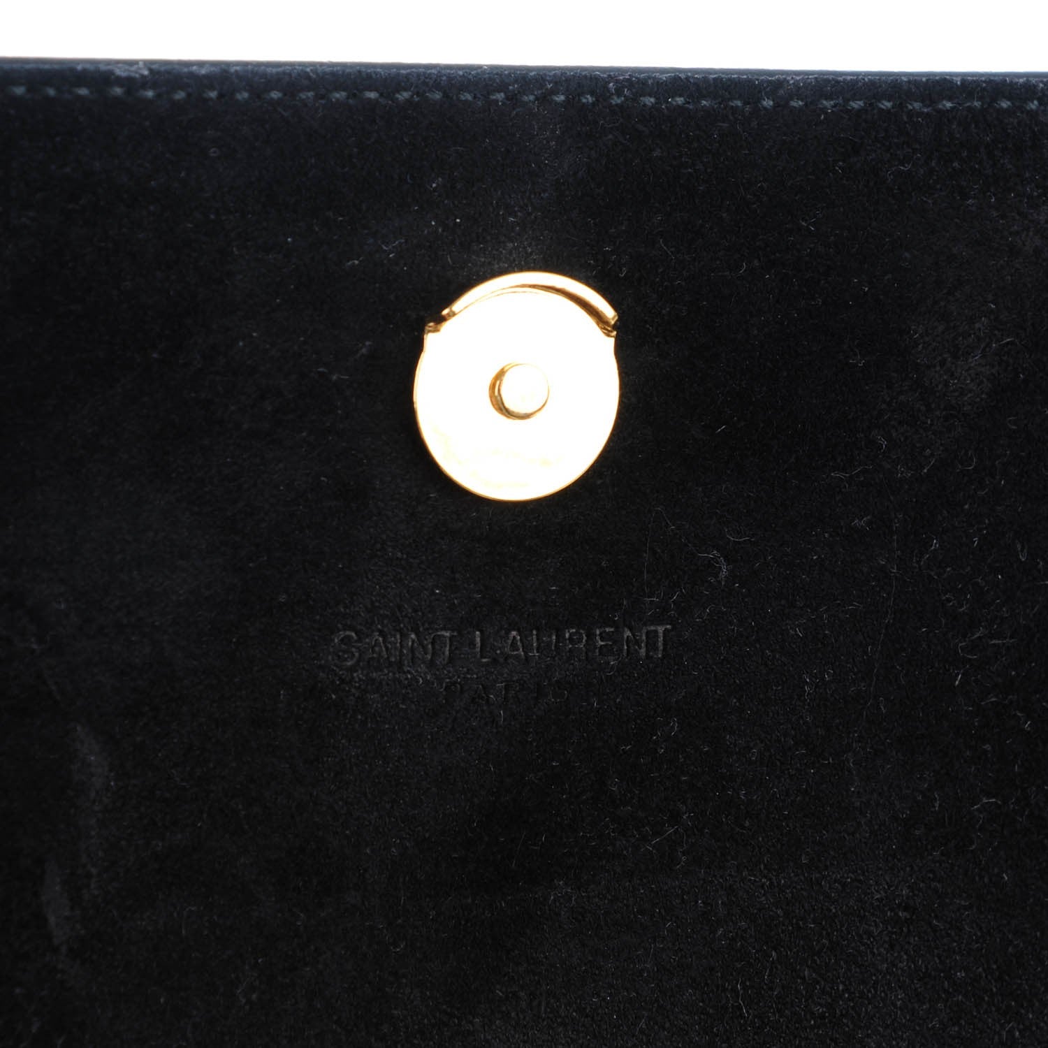 Saint Laurent Patent Small Monogram Kate Satchel Black 6 of 7