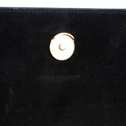 Saint Laurent Patent Small Monogram Kate Satchel Black 6 of 7