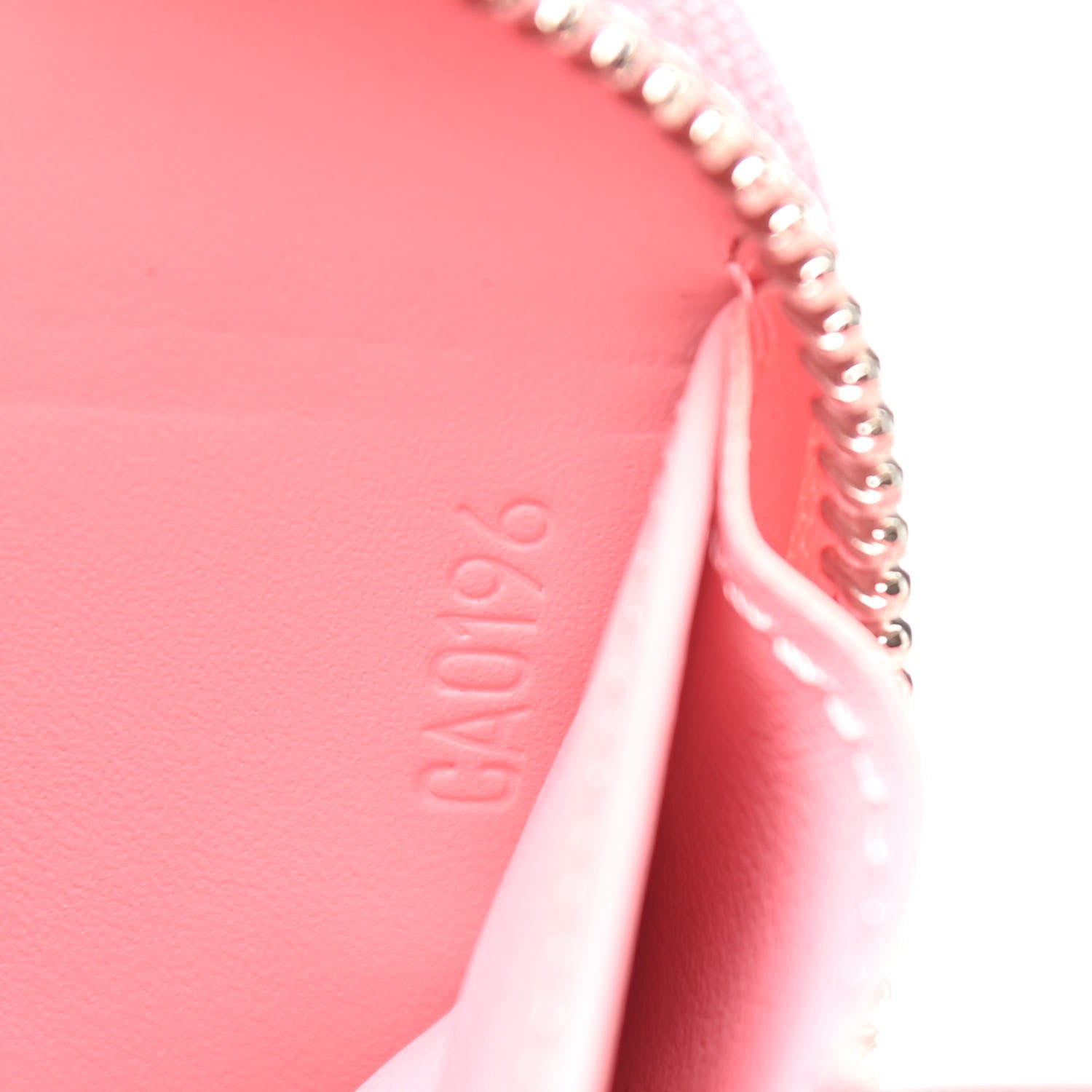 Louis Vuitton Vernis Jungle Dots Zippy Wallet Sugar Pink Poppy 7 of 7
