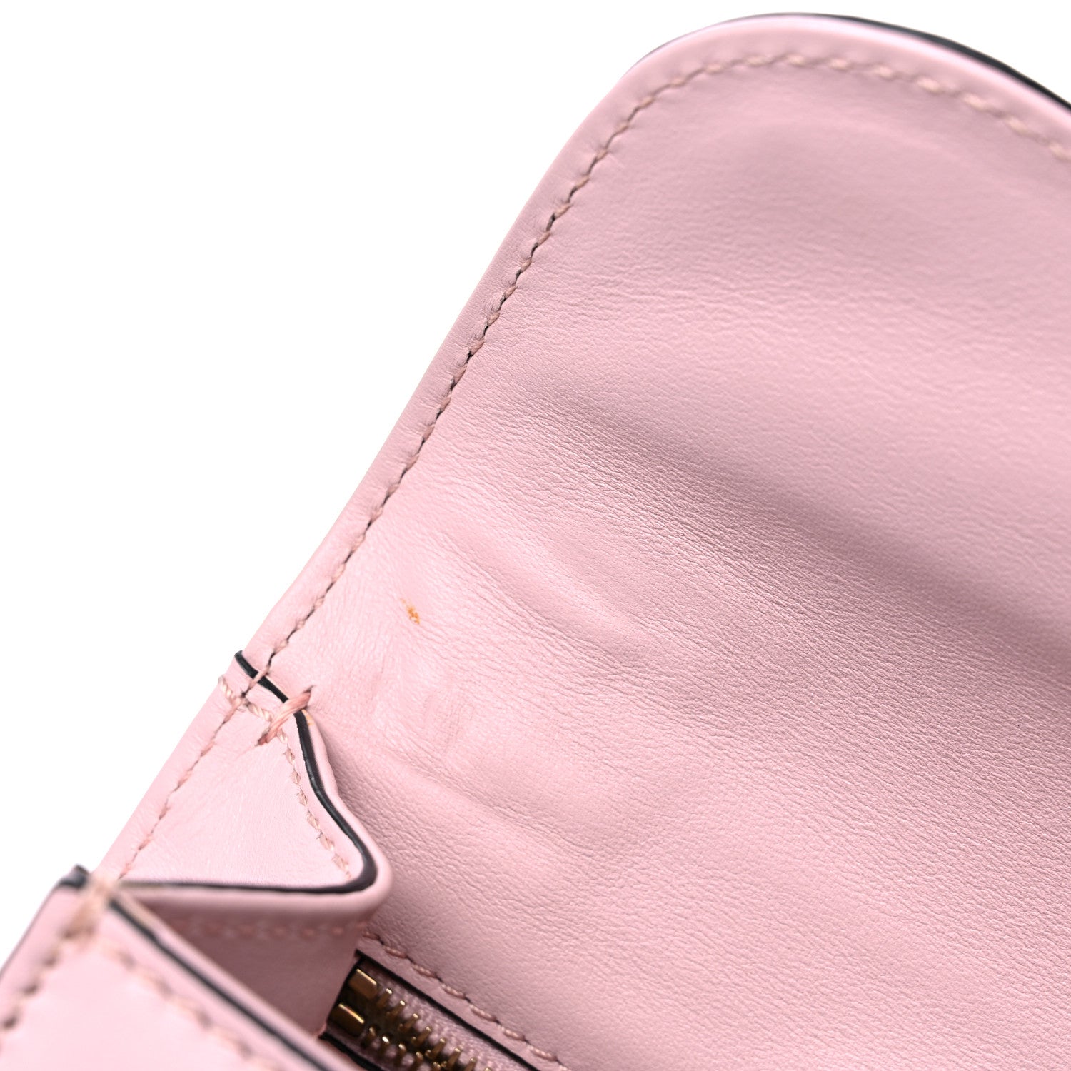Valentino Garavani Vitello Small Glam Lock Rockstud Flap Water Rose 10 of 13