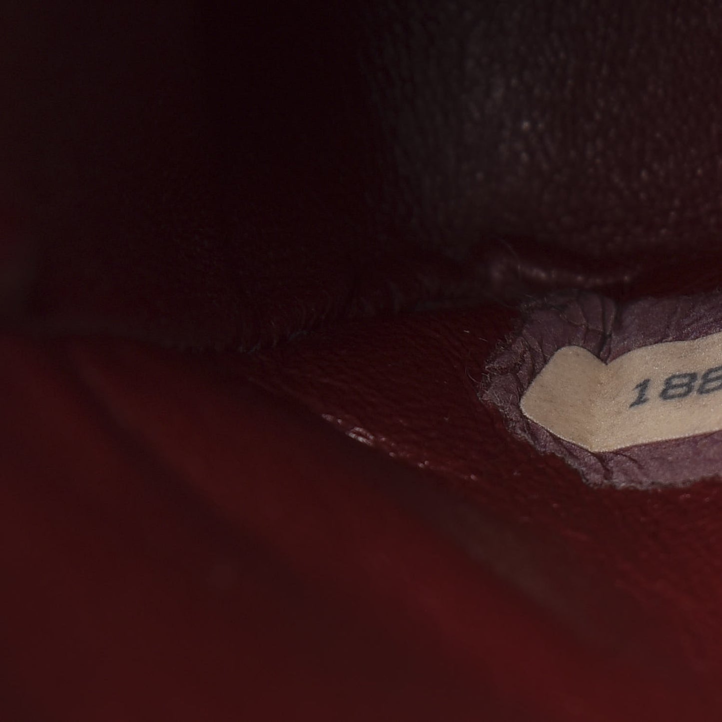 Lambskin Quilted Medium Double Flap Burgundy