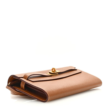 Hermes Epsom Kelly Wallet To Go Gold 4 of 9