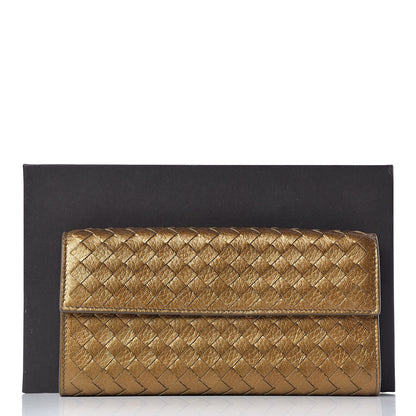 Bottega Veneta Nappa Intrecciato Continental Wallet New Bronze 8 of 8