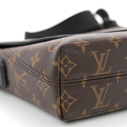 Louis Vuitton Monogram Macassar Magnetic Messenger 8 of 10