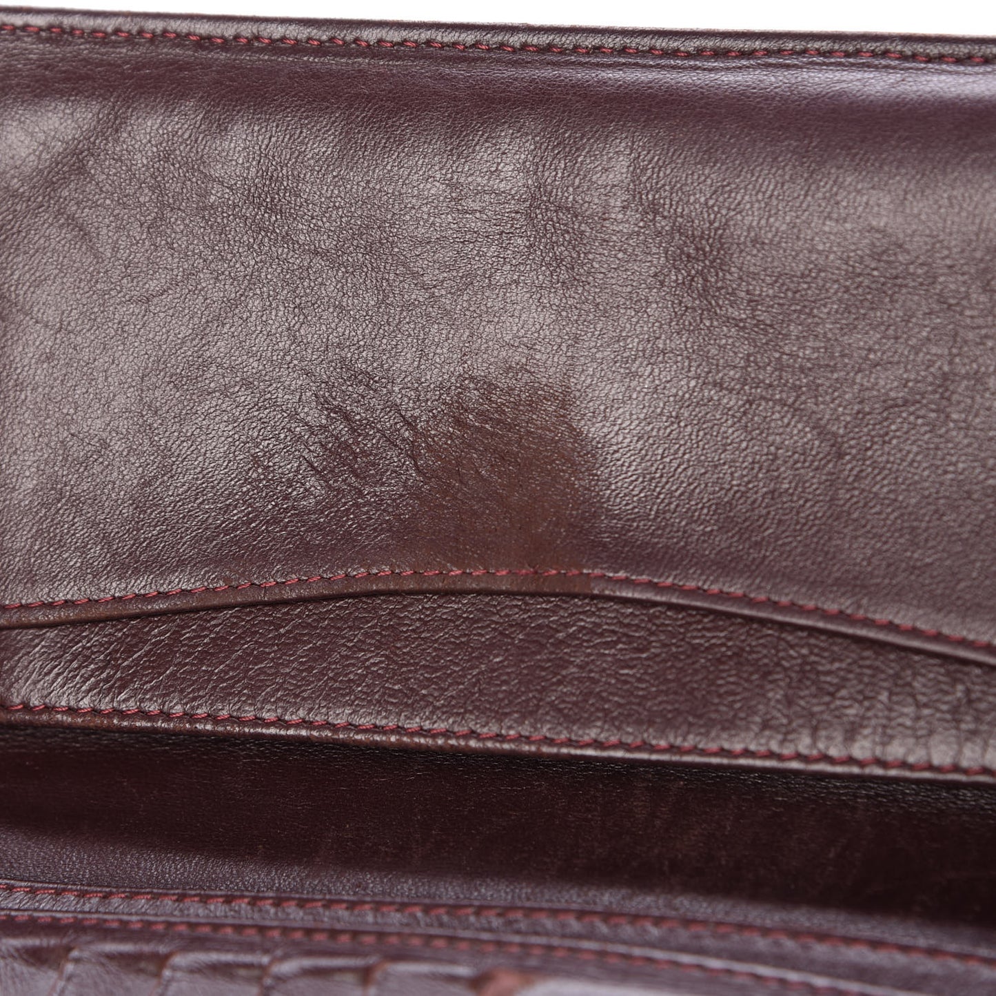 Lambskin Quilted Yen Wallet Black
