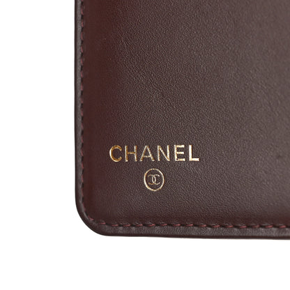 Chanel Caviar Quilted Yen Wallet Black 6 of 9