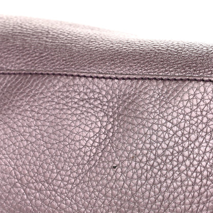 Gucci Metallic Pebbled Calfskin Medium Soho Chain Shoulder Bag Purple 11 of 13