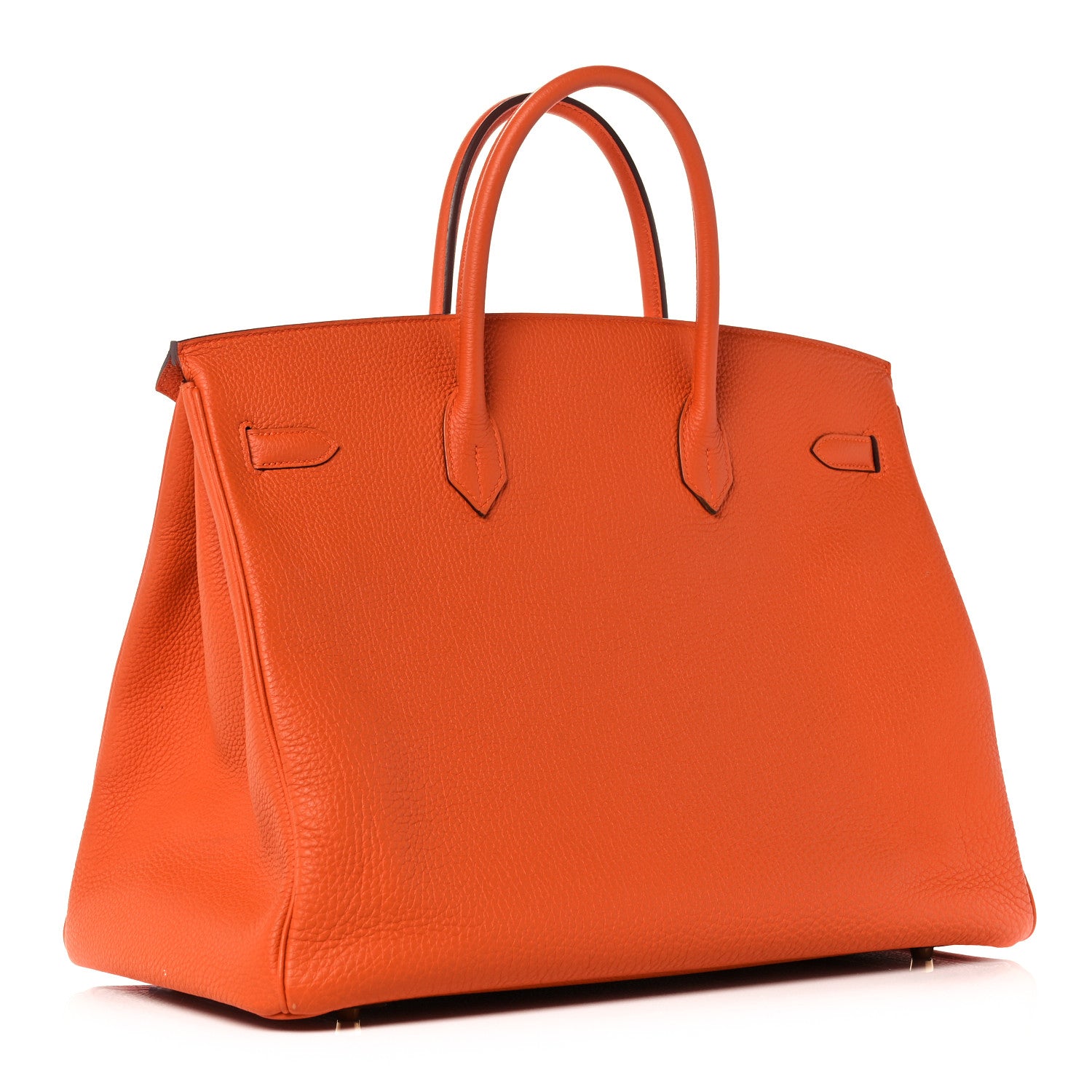 Hermes Togo Birkin 40 Orange 2 of 13