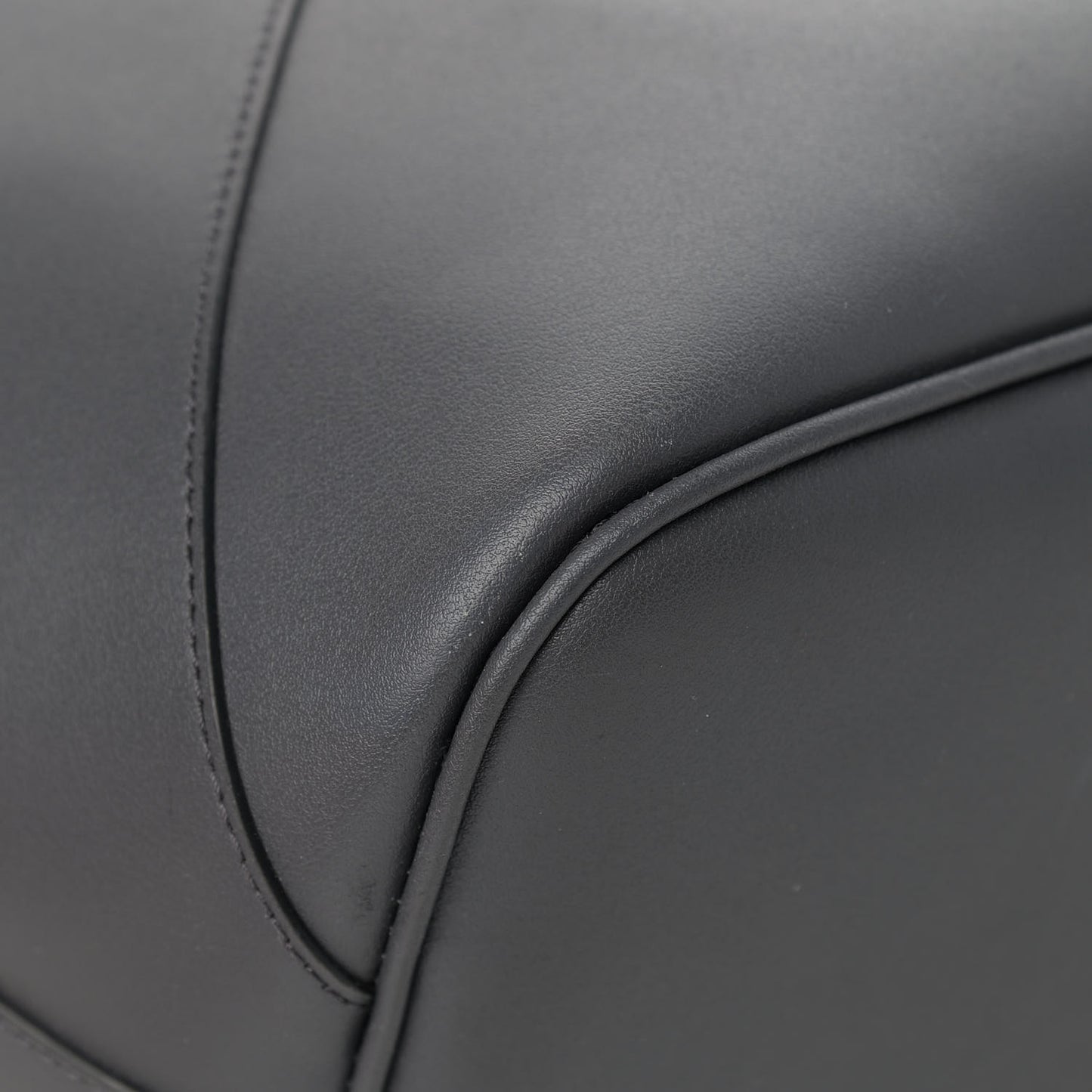 Smooth Calfskin Wing Shopper Tote Grey