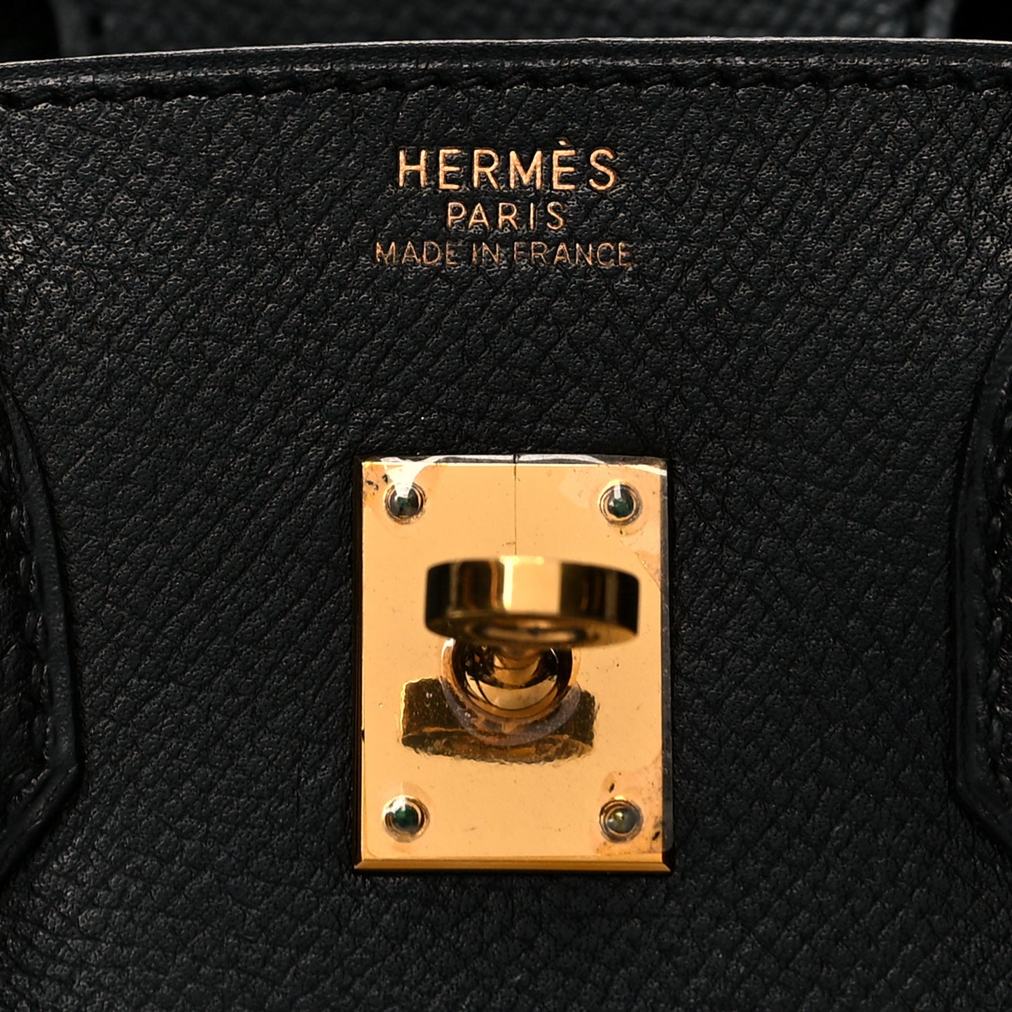 Epsom Birkin 25 Black