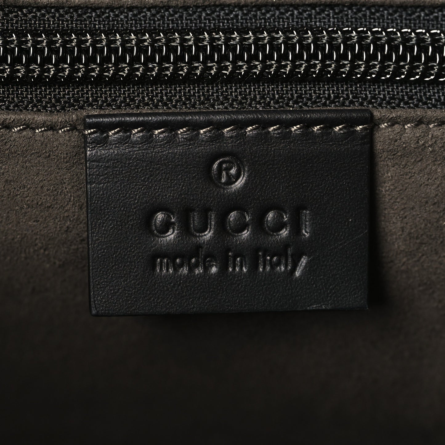 Guccissima Signature Small Messenger Bag Black