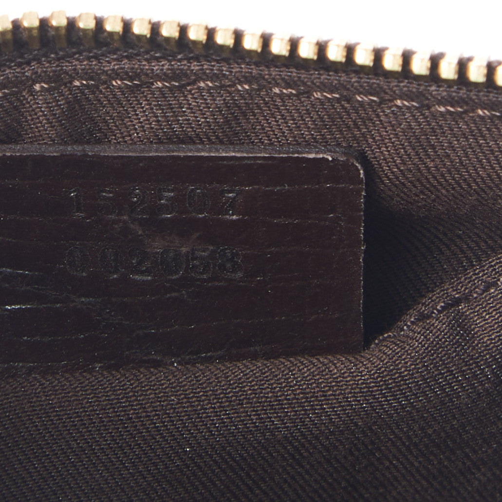 Monogram Jolicoeur Wristlet Dark Brown