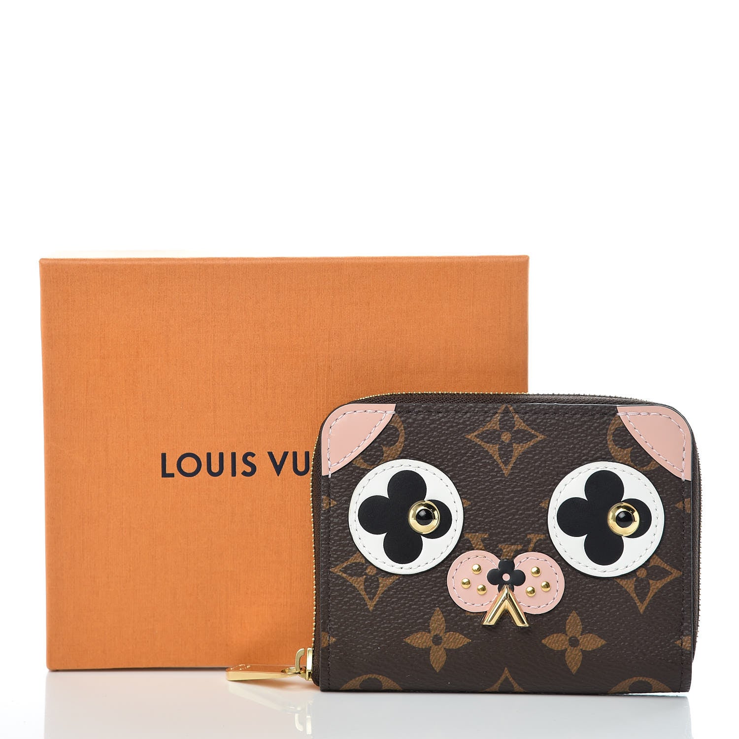 Louis Vuitton Monogram Valentine Dog Zippy Coin Purse 7 of 7