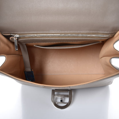 Delvaux Grained Calfskin MM Brillant Satchel Camaieux Tourterelle 5 of 8