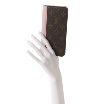 Louis Vuitton Monogram iPhone XS Max Folio Case Rose Ballerine 2 of 7