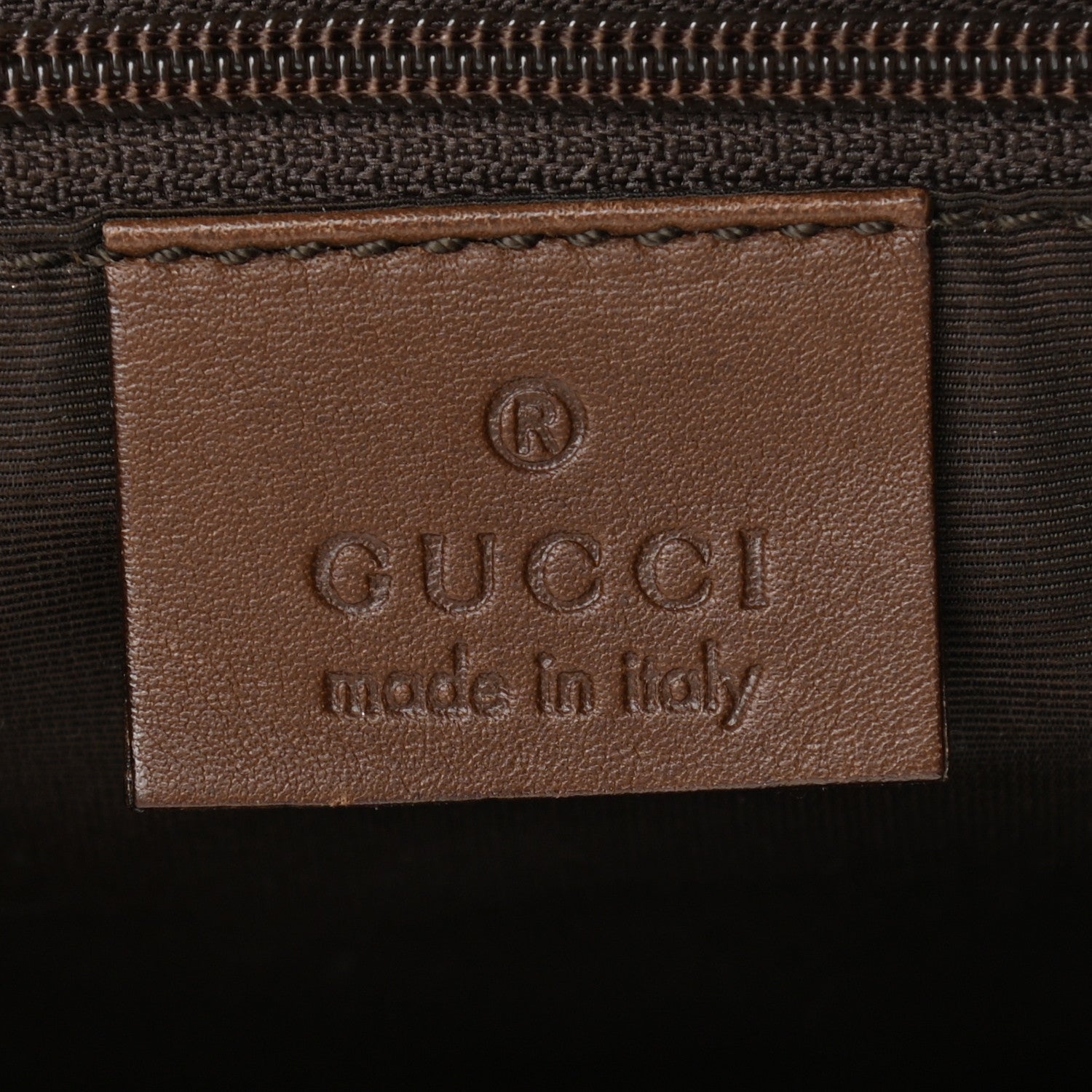 Gucci Monogram Lobster Clasp Jackie O Hobo Brown 6 of 12
