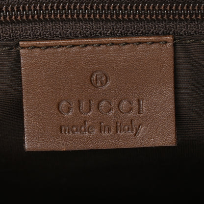 Gucci Monogram Lobster Clasp Jackie O Hobo Brown 6 of 12